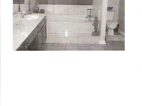 Master bath with separate shower