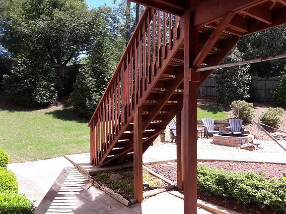 View from patio