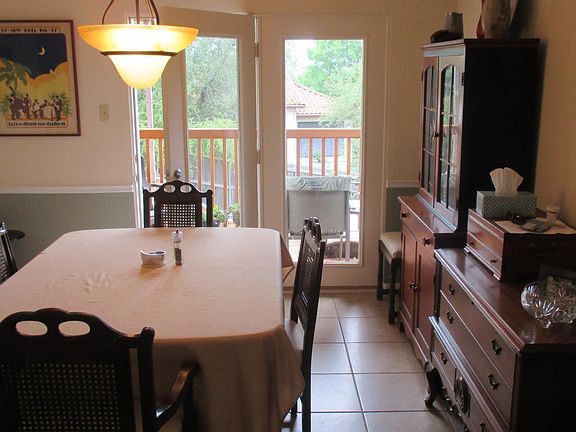 Dining room with view