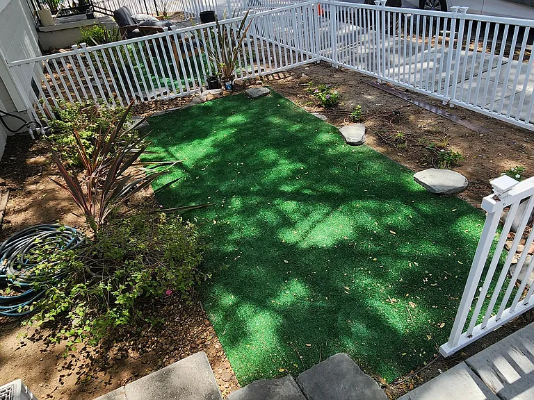 Front garden