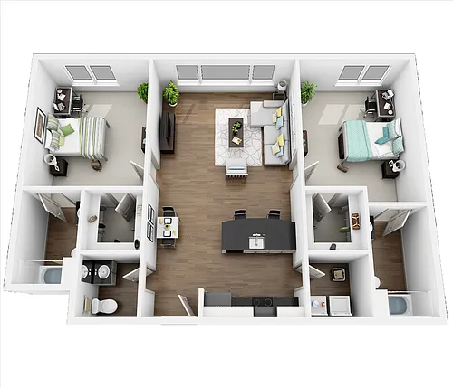 Floor plan B17