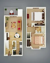 Floor plan B3CR