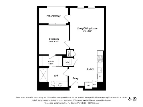 Floor plan 1A-1