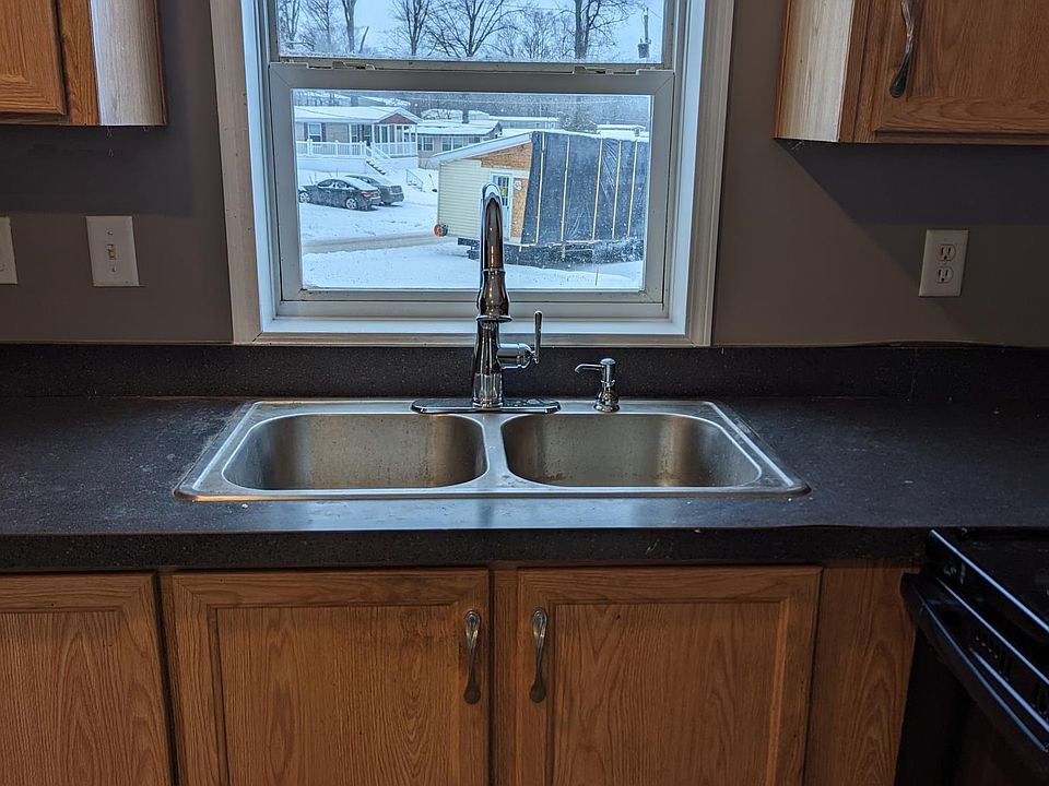 Sink with window
