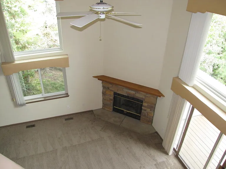 family room opens to large deck