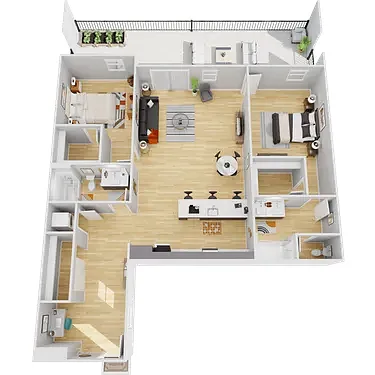 Floor plan G