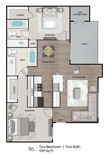 Floor plan B6