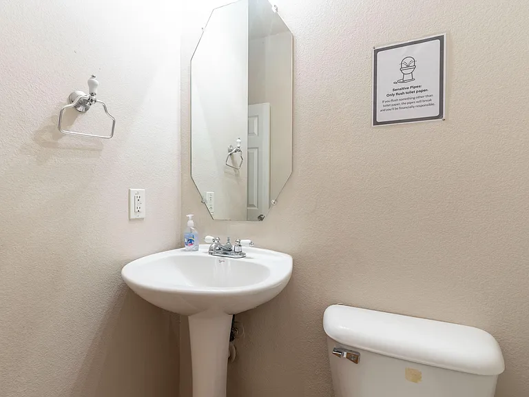 Half Bath shared