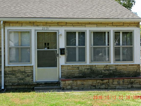 Ida enclosed porch exterior