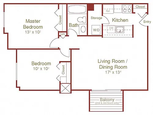 Floor plan Cranbrook Middle