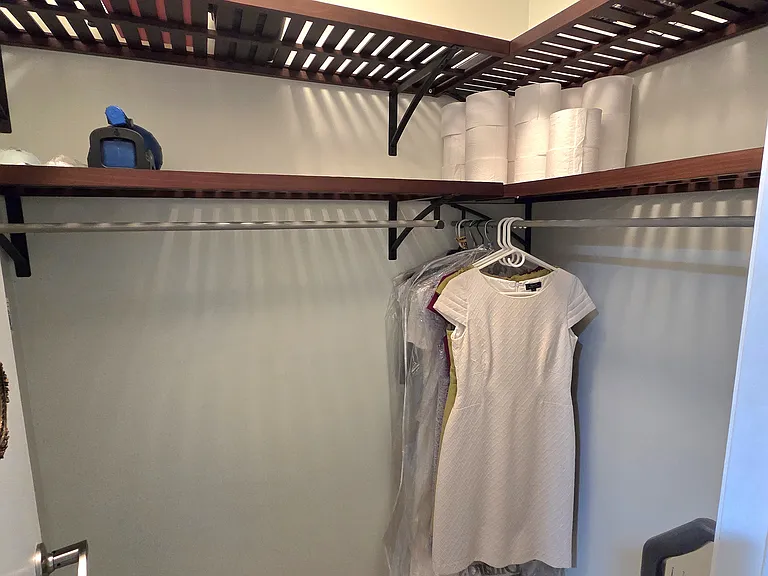 Extra storage closet
