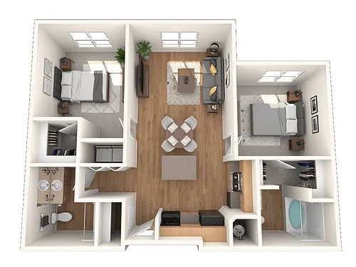 Floor plan The European