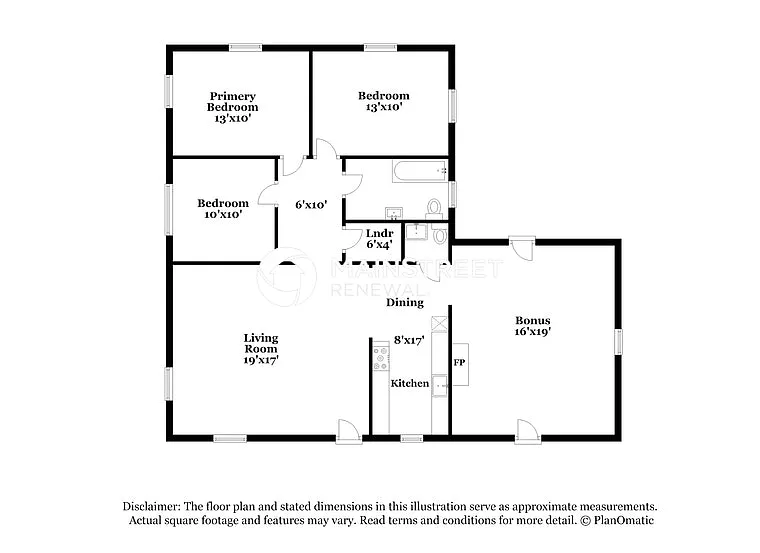 front view - 1724 Englewood Dr