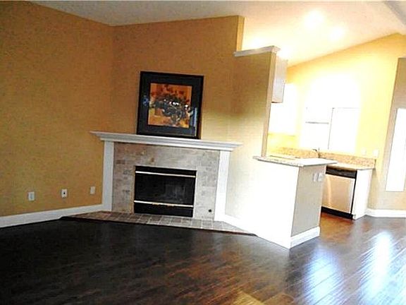 Tumbled Stone Fireplace