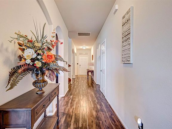 Inviting foyer entrance