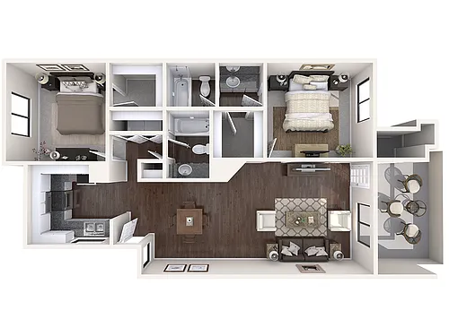 Floor plan B1