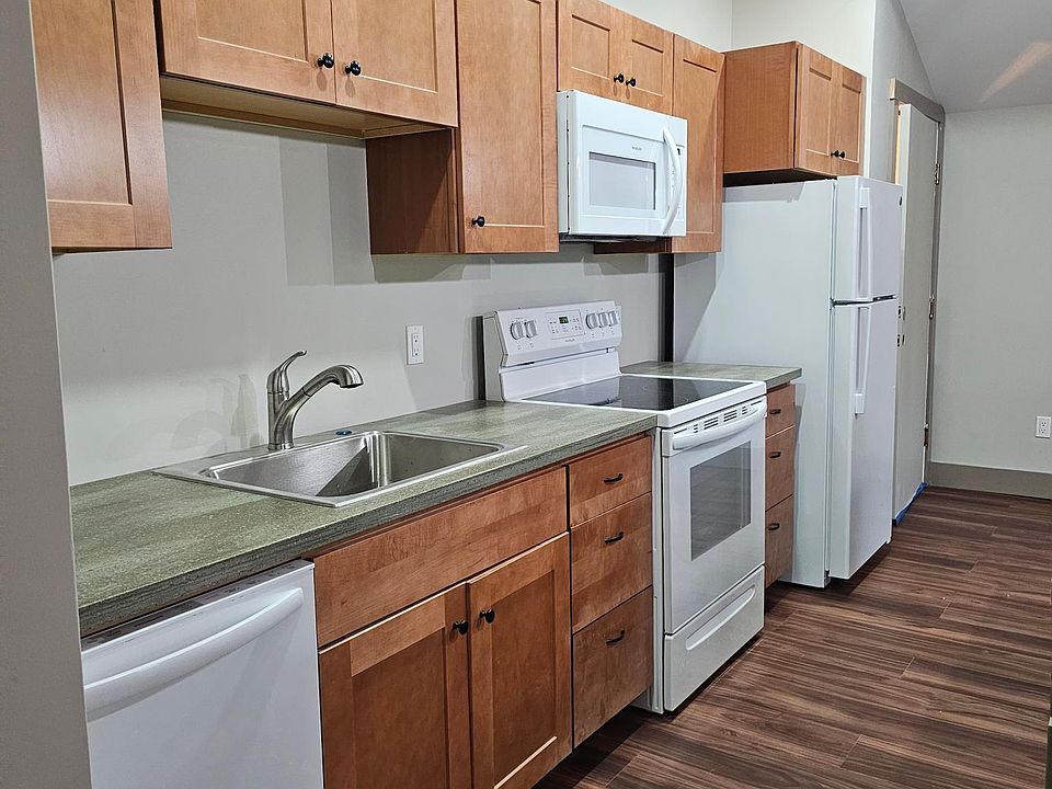 Kitchen appliances are less than two year old.