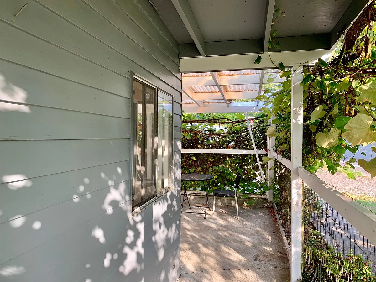 Access to covered patio. - 3635 E McLeod Rd