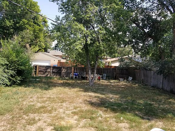 Large fenced yard
