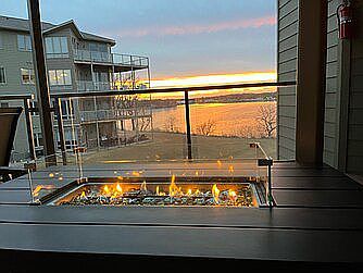 Covered deck for cool nights