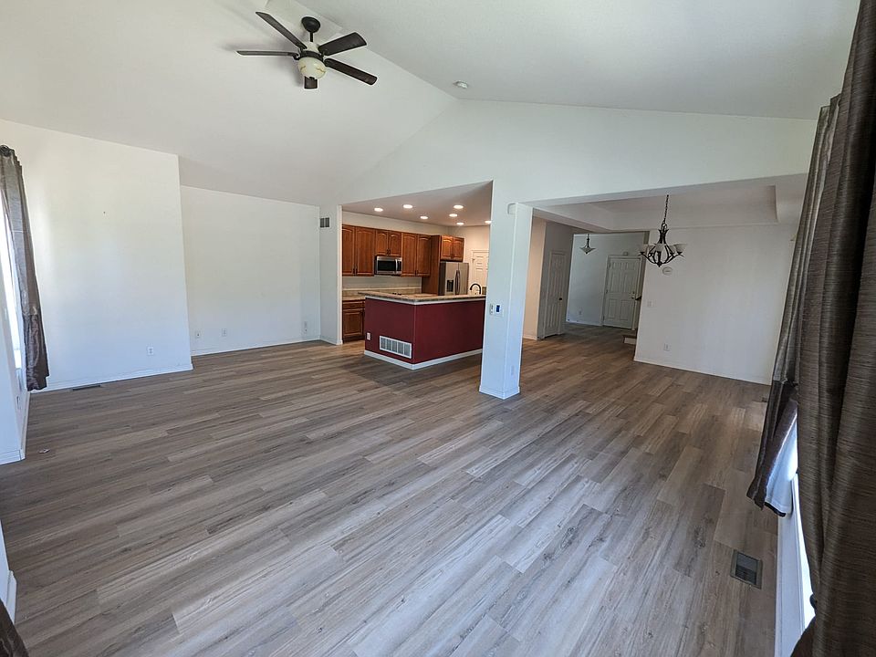 Great room with new flooring