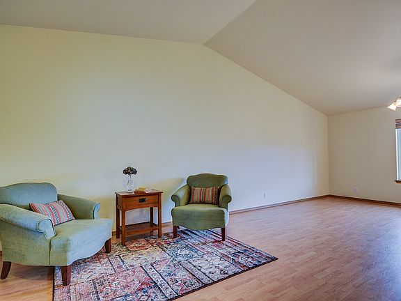 Vaulted ceilings fresh paint