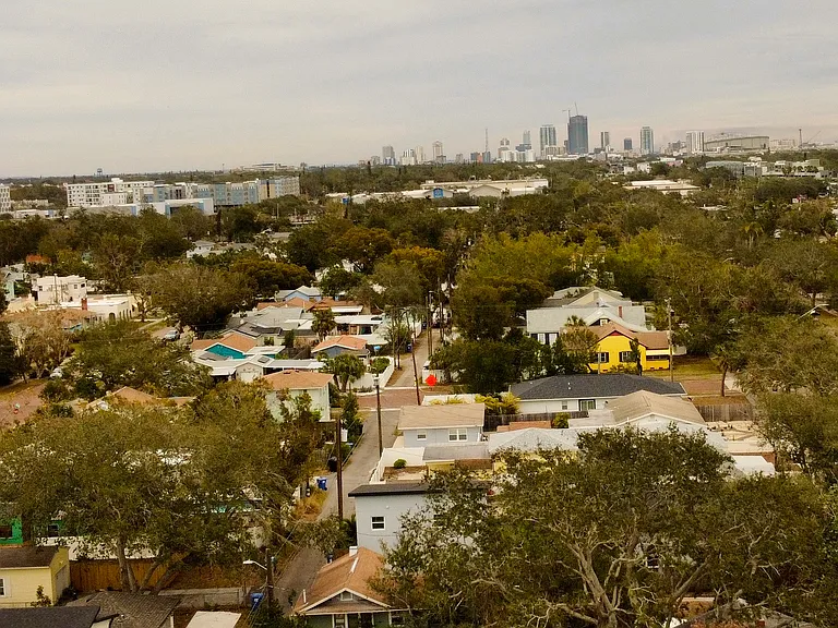 Downtown picture from the house