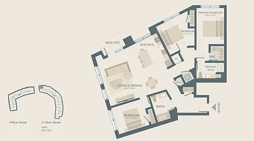 Floor plan Dickinson