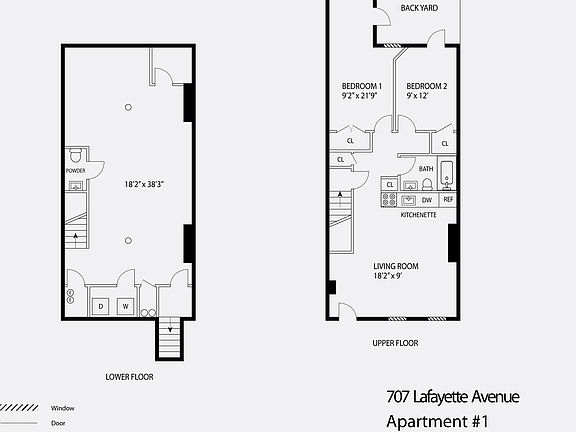2nd image of 707 Lafayette Ave #1