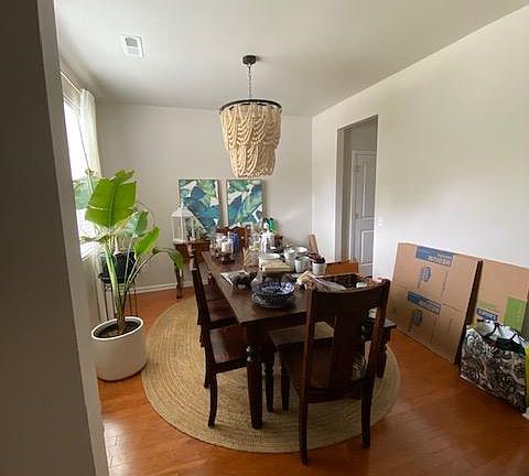 Dining room (chandelier will change)