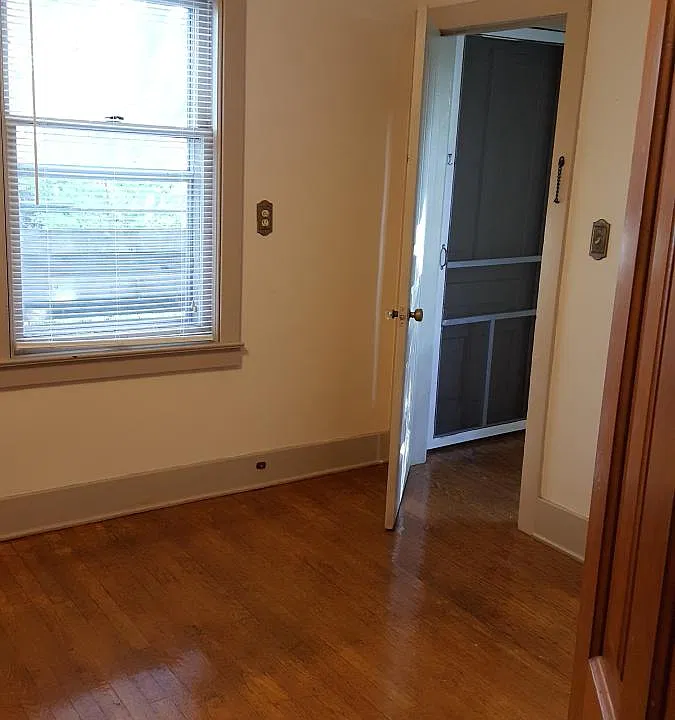 Kitchen, door to pantry area and back deck