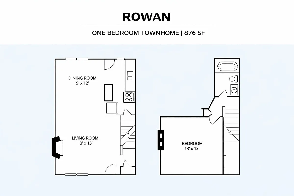 Floor plan Rowan