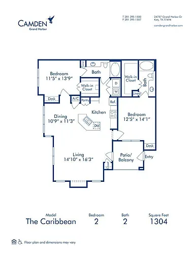 Floor plan The Caribbean