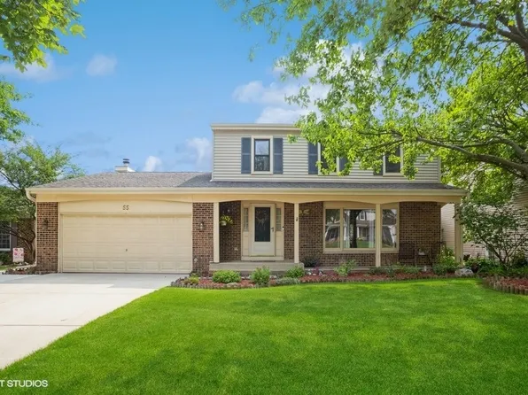 55 Wildwood Dr, Roselle, IL 60172