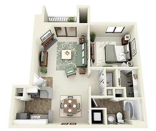 Floor plan A1R