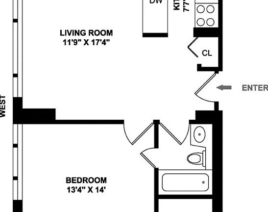 2nd image of 250 S End Ave APT 12A