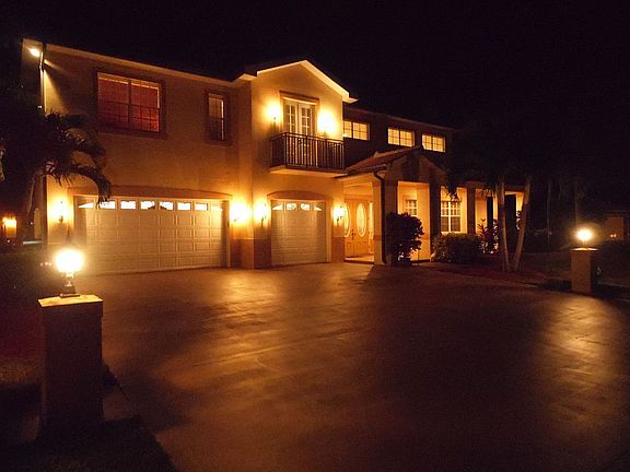 Driveway post lighting