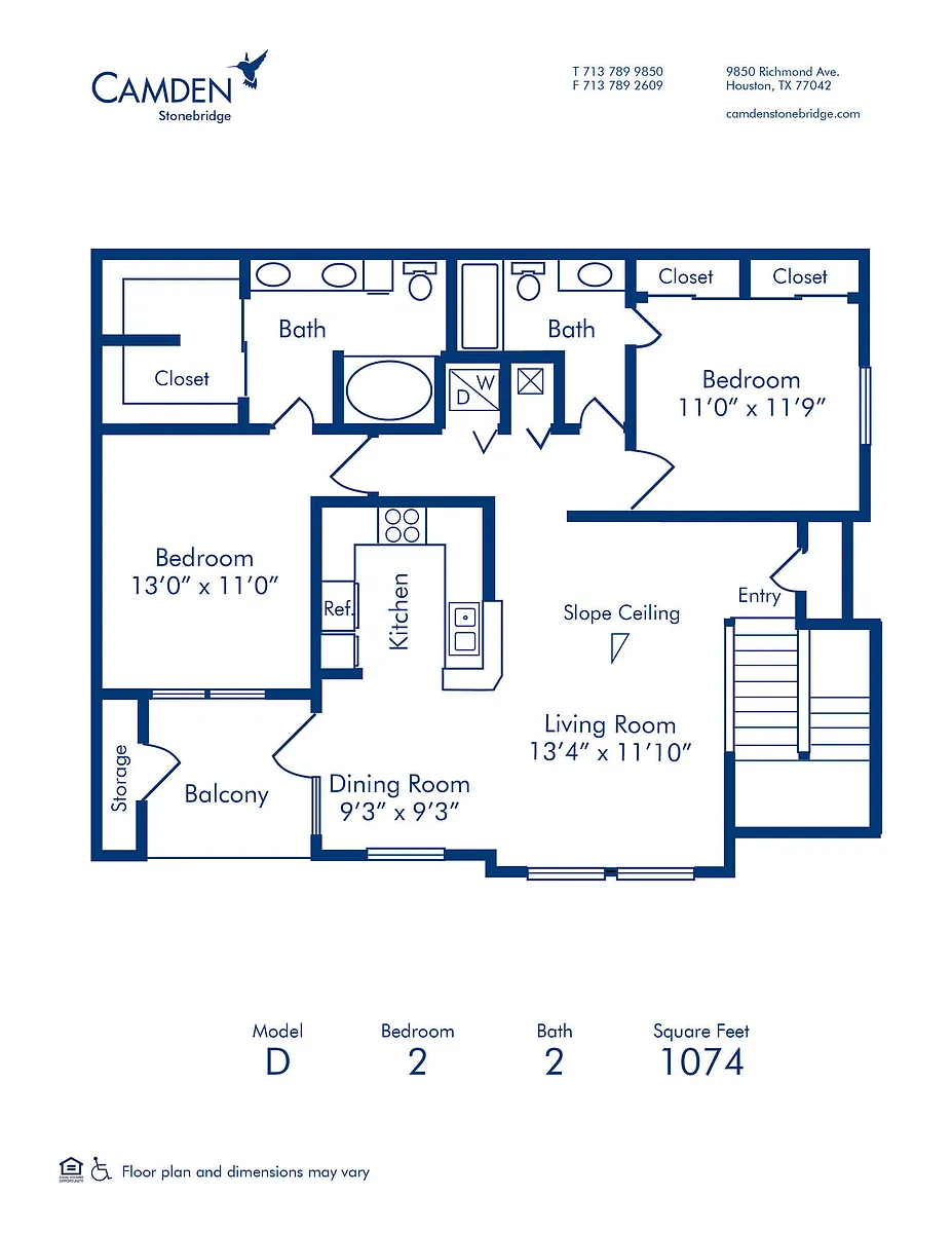 Floor plan D