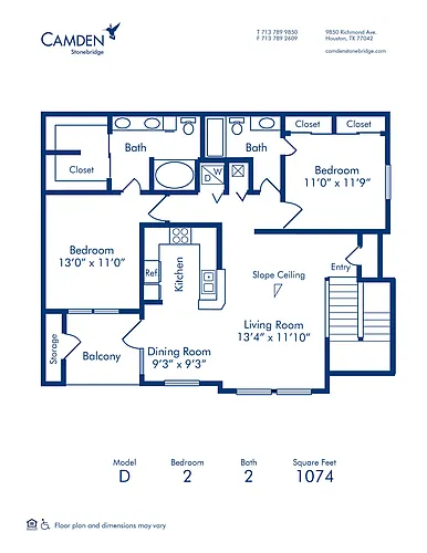 Floor plan D