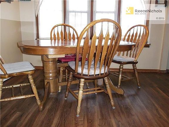 Dining area adjacent to Kitchen.