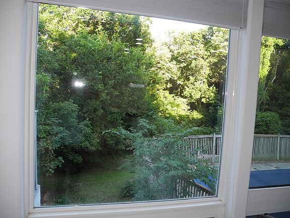 View backyard from Kitchen