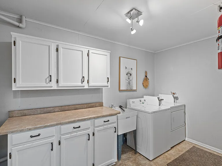 Shared laundry room