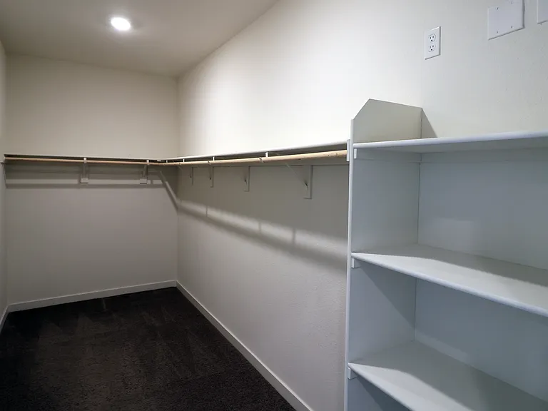 Plenty of room in the Primary walk-in closet