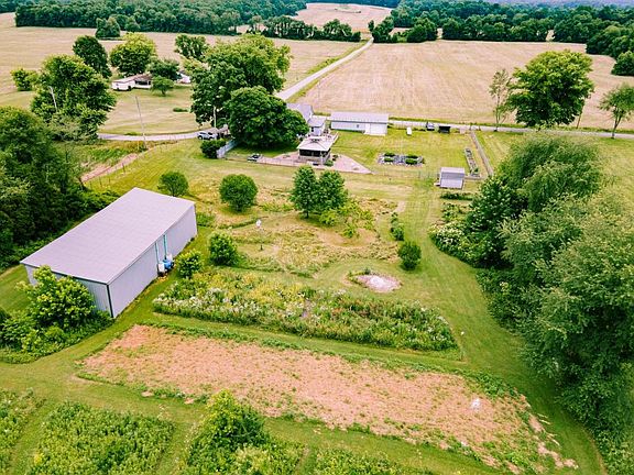 Large garden area just north of the home. 