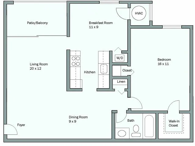 Floor plan Heritage