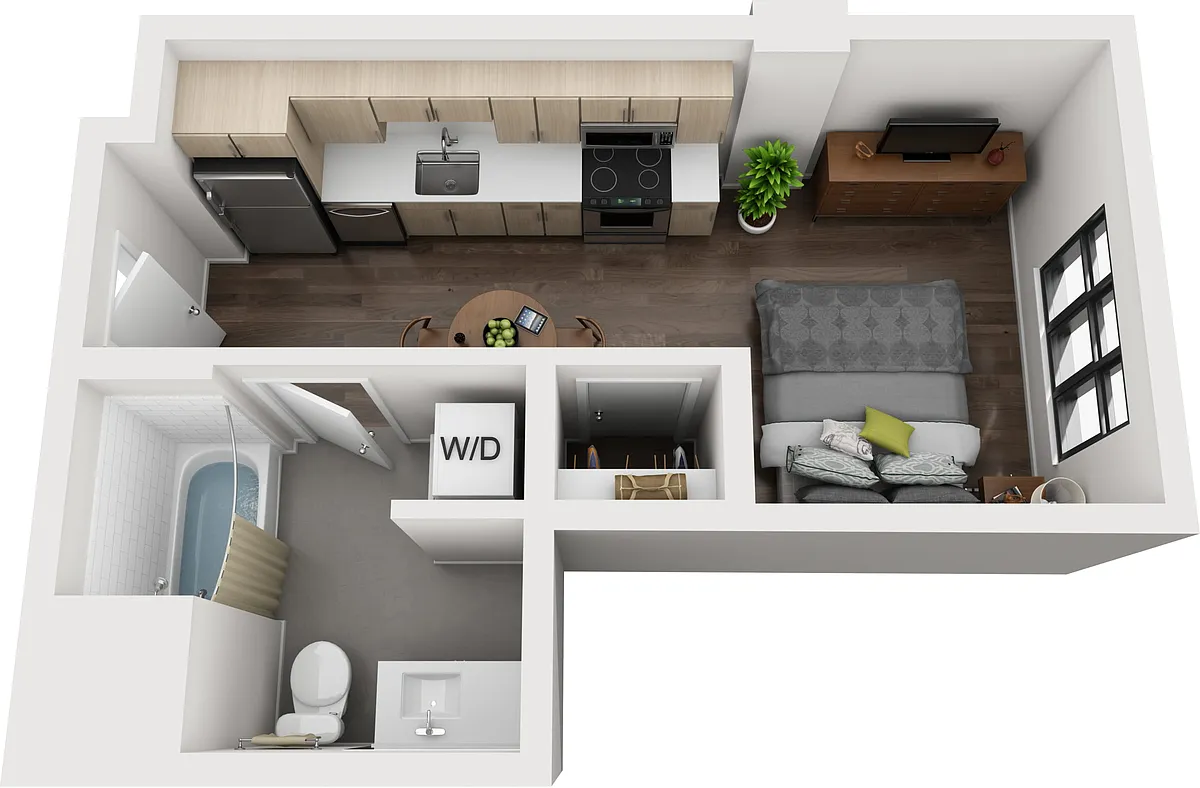 Floor plan Studio A