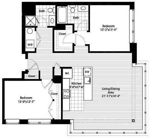 Floor plan B11