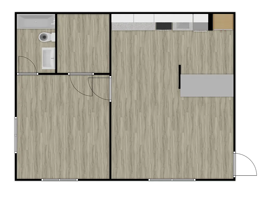Floor plan Palm Gardens-A3