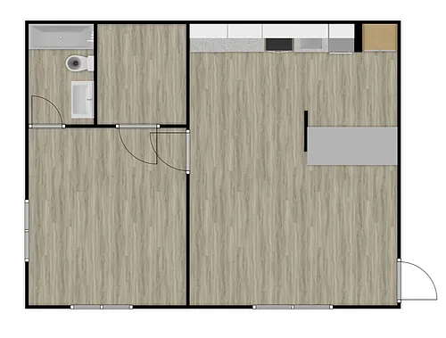Floor plan Palm Gardens-A3