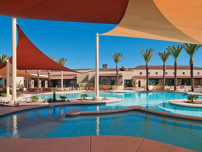 Resort style pool